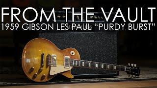 "From The Vault" - 1959 Gibson Les Paul Standard "Purdy Burst"