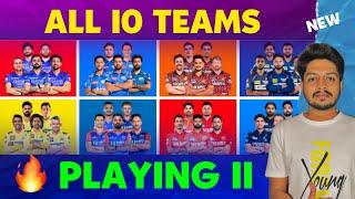 IPL 2025 - All 10 Teams Strongest Playing 11 After Auction ft. RCB , CSK  | MY Cricket Production