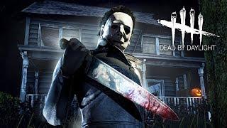 PLAYING AS MICHAEL MYERS!! (Dead by Daylight, Halloween DLC)