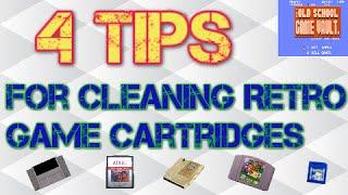 4 Tips To Properly Clean Retro Video Game Cartridges - Nintendo