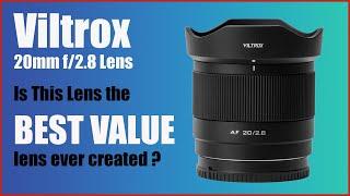 Viltrox 20mm f/2.8 Lens: The best value for your money?