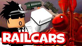 Roblox EDWARD AND THE MAN-EATING TRAIN RAILCARS GUIDE (BEST RAILCARS)