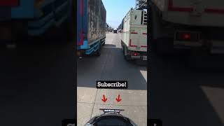 Would you do this on a motorcycle?   #motorcycle #motorvlog #Semarang #jakarta #motorcycle