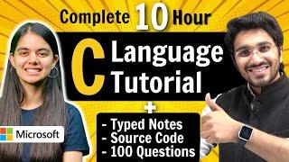 C Language Tutorial for Beginners (with Notes & Practice Questions)