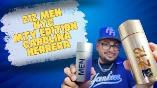 NUEVO 212 Men NYC MTV Edition Carolina Herrera // Reseña en Español