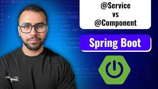 @component vs @service in Spring Boot