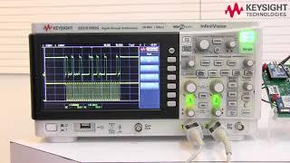 Learn IoT and I2C protocol with Keysight IoT Applied Courseware and Oscilloscope