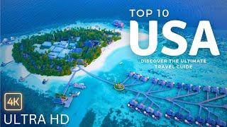 Top 10 Best Places To Visit In The USA | Ultimate Travel Guide 2024 | 4k USA America