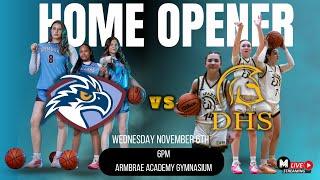 Armbrae Academy Home Opener vs Dartmouth High School Regular Season November 6th