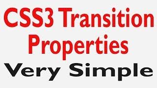 CSS3 Tutorial -  CSS3 Transition | CSS Transition Properties