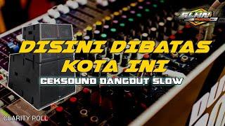 DIBATAS KOTA INI - CEKSOUND DANGDUT SLOW CLARITY DAN JERNIH