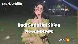 Kadi Sada Hai Shina | Slowed+Reverb | Yasir Khan Musakhelvi | #sharjeeleditx_ #saraiki