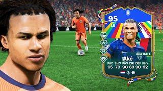 95 TEAM OF THE TOURNAMENT AKE SBC PLAYER REVIEW | EA FC 24 ULTIMATE TEAM