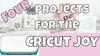 Four Cricut Joy Projects to Inspire Crafters - Beginner Friendly