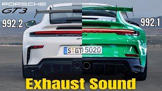 2025 Porsche 911 GT3 992.2 vs GT3 992.1 Exhaust Sound