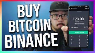 How to Buy Bitcoin on Binance App (tutorial for beginners)