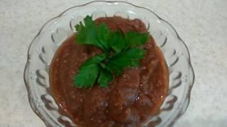 Икра из баклажан запеченных в духовке  Eggplant caviar baked in the oven