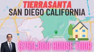 $750,000 Tierrasanta Home Tour - San Diego California Real Estate