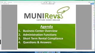 Webinar: SIPA & MUNIRevs