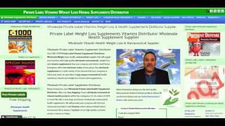 Private Label Supplement Distributors