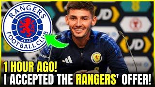 Billy Gilmour's HOMECOMING: "I'm THRILLED to Join Rangers" | rangers fc news