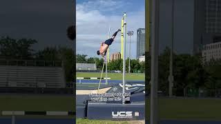 YOKO 360 Pole Vault Drill #polevault #trackandfield #polevaulting #olympicsport