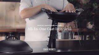 How To Assemble The All In One Cast Iron Grill