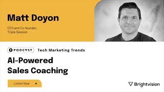 AI Powered Sales Coaching - Matt Doyon