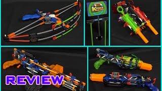 [REVIEW] K'NEX K-Force Foam Blasters | Bulk Review!