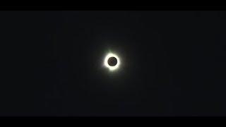 Total solar eclipse moment of totality