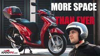 Review Honda SH125i - Storage space and efficiency better than ever!