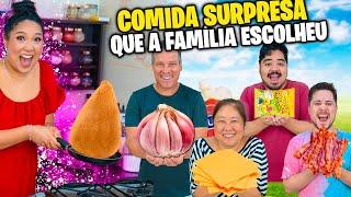 COZINHANDO COM INGREDIENTES SURPRESAS QUE A FAMÍLIA ESCOLHEU | Blog das irmãs