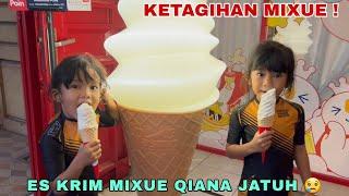 ES KRIM MIXUE QIANA JATUH ! KETAGIHAN MIXUE VIRAL  | QIFA AGUNG