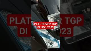 Plat Cover TGP Edge di Yamaha Lexi 2023