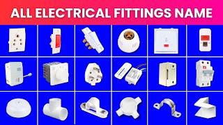 Electrical House Wiring Materials Name & Pictures | House Wiring List with Images | Electrician Work