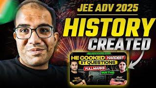  First Time EVER History Created in JEE Advanced  | Must Watch for All Aspirants | Vinay Shur Sir