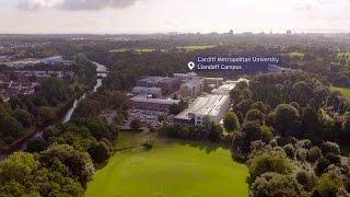 Cardiff Metropolitan University - Llandaff Campus (Drone Tour of Cardiff)