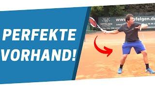 Wie du eine perfekte Tennis Vorhand in 5 einfachen Schritten spielst!