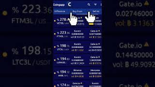 Crypto ARBITRAGE Opportunities. (Binance-Kucoin ARBITRAGE) #shorts #arbitragetrading