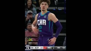 LAMELO BALL WITH THE AUTHORITY!|HORNETS VS MEMPHIS