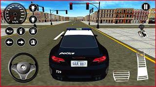 Direksiyonlu polis arabası oyunu 4K | Real Police Car Driving v2 #55 - Polis oyunu Android Gameplay