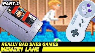 Really Bad SNES Games - Part 1 (Memory Lane)