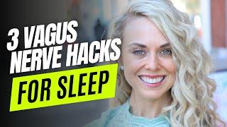 3 vagus nerve hacks for sleep