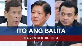 UNTV: Ito Ang Balita | November 18, 2024