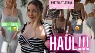 *HUGE* PLT TRY ON HAUL!!!  New in feb 23!!! UNREAL Pretty Little Thing Haul ️