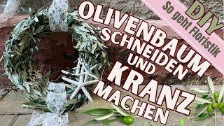 Olivenkranz selbstgemacht: Mit diesem Video bist du nach 20 Minuten Kranzprofi!   ️