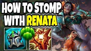 How a Challenger Renata Carries games - League of Legends - Renata commentary