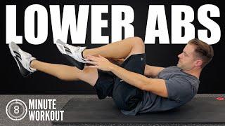 NONSTOP Lower Abs Workout - 8-Minute Follow Along!