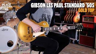 No Talking...Just Tones | Gibson Les Paul Standard '50s - Gold Top