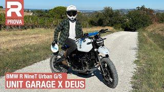 BMW R NineT Urban G/S Unit Garage x Deus Ex Machina: how it compares to the standard Urban G/S